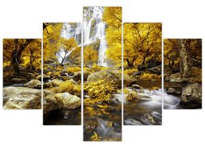 Obraz jesennej krajiny na stenu (Obraz 150x105cm)