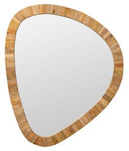 Bora nástenné zrkadlo béžové 65x77 cm