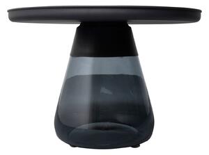 Bottiglia príručný stolík čierny Ø60 cm