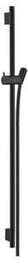Sprchová tyč Hansgrohe Unica S so sprchovou hadicou matná čierna 28631670