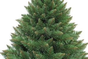 Krásny vianočný stromček s kmeňom 190 cm Zelená