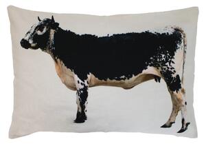 Plátený vankúš s kravou Vosgienne - 50 * 35 * 15cm