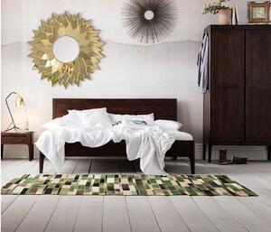 Brooklyn Walnut posteľ drevená160x200cm hnedá