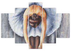 Obraz baleríny (Obraz 150x105cm)