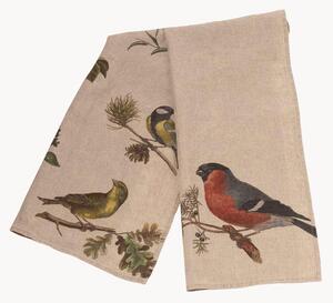 Ľanové kuchynské utierky Small Birds, 2 ks