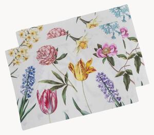 Ľanové prestierania Early Flowers, 2 ks