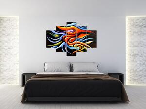 Abstraktné umenie - obraz (Obraz 150x105cm)