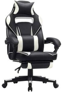 Songmics Gamer/Gaming stolička, kancelárska stolička s opierkou hlavy