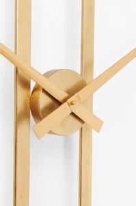 Clip nástenné hodiny zlaté Ø107 cm