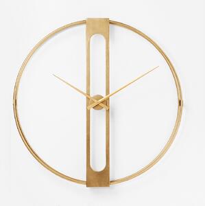 Clip nástenné hodiny zlaté Ø107 cm
