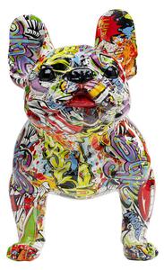 Comic Dog dekorácia viacfarebná 50cm