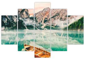 Panorama jazera - obraz (Obraz 150x105cm)