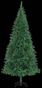 Osvetlený umelý vianočný stromček 300 cm, zelený