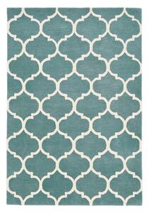 Modrý ručne tkaný vlnený koberec 200x290 cm Albany – Asiatic Carpets