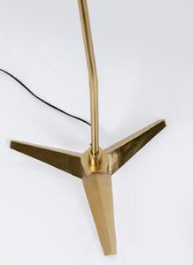 Desert stojacia lampa čierno-zlatá 132 cm