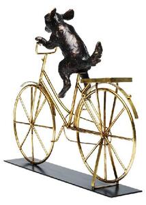 Dog with Bicycle dekorácia