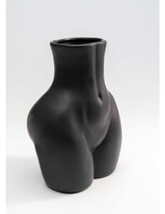 Donna dekoračná váza čierna 22 cm