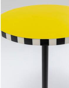 Domero príručný stolík žltý