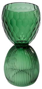 Duetto váza zelená 25 cm