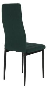 Jedálenská stolička Collort nova (smaragdová + čierna). Vlastná spoľahlivá doprava až k Vám domov. 744535