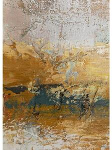 Dust obraz zlatý 120x120 cm