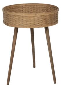 Odkladací stolík s bambusovou výplňou - 46 * 62 cm
