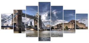 Moderný obraz mesta - Londýn (Obraz 210x100cm)