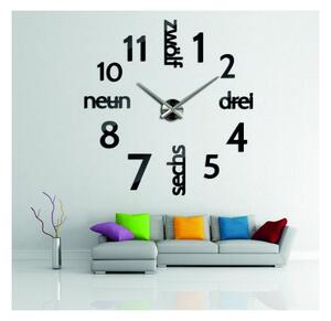 Moderné hodiny na stenu DIY DRIWAL l 3D HODINY 12S039