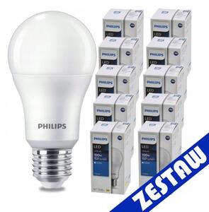 SADA 10 LED žiaroviek E27 A60 13W 1521lm LED žiarovka 4000K