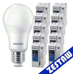 SADA 10 LED žiaroviek E27 A60 13W 1521lm LED žiarovka 4000K