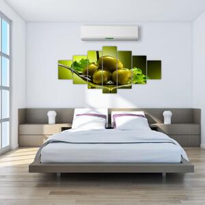 Obrazy do kuchyne - olivy (Obraz 210x100cm)