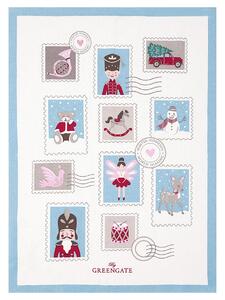 Bavlnená utierka Xmas Letter White