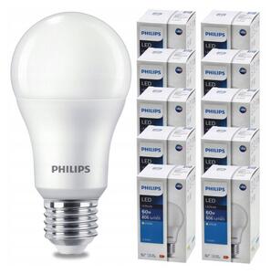 SADA 10 LED žiaroviek E27 8W 806lm PHILIPS tepla biela 2700K A60