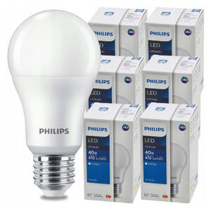 SADA 6 KS LED žiaroviek PHILIPS E27 4,9W 470 lm Neutrálna farba 4000K