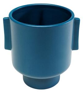 Faccia váza modrá 12 cm