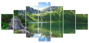 Obraz - horská príroda (Obraz 210x100cm)