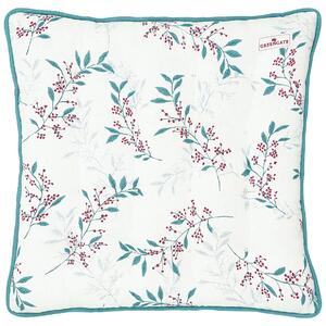 Prešívaný podsedák Julani White 40 × 40 cm
