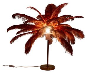 Feather Palm stolová lampa červená