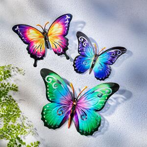 Weltbild Nástenná dekorácia Motýle, súprava 3 ks