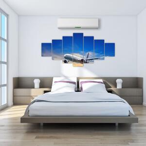 Moderný obraz - lietadlo (Obraz 210x100cm)