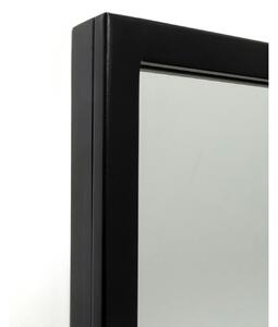 Finestra nástenné zrkadlo čierne 60x140 cm