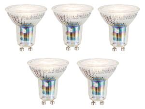 Sada 5 inteligentných stmievateľných LED žiaroviek GU10 50 mm 4,7 W 345 lm 2700 – 6500 K