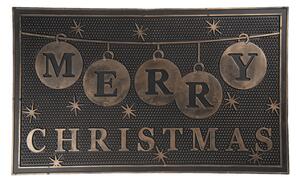 Vonkajšia gumová rohožka Merry Christmas - 75 * 45 * 1 cm