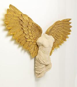 Gab Angel dekorácia bielo-zlatá 208x136 cm