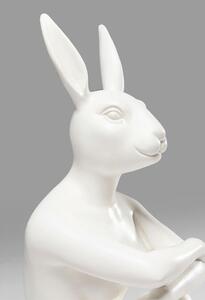 Gangster Rabbit dekorácia biela