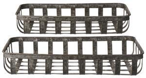 Úložný kovový kôš Metal Menší