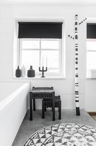 Guľatá bavlnená kúpeľňová predložka - Ø 120 cm