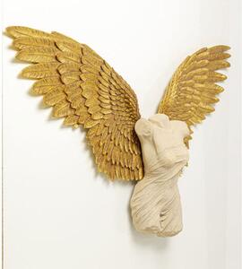 Gela Angel dekorácia bielo-zlatá 203x140 cm