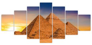 Obraz pyramíd (Obraz 210x100cm)