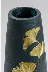 Ginkgo Elegance váza čierna/zlatá